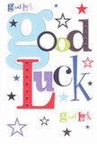The essence of encouragement radiates from this locally inspired good luck card, capturing the buoyant heart of Twickenham in every detail. Against a crisp white background, the words 'Good Luck' are arranged in a mosaic of playful fonts and hues: sky blue and moss green are intermingled with bold scarlets and regal purples, each carefully chosen as if a florist were hand-selecting the freshest seasonal blooms. Scattered stars, from soft lilac to midnight indigo and buttery yellow, seem to float weightlessly across the card's face, reminiscent of the night sky above Marble Hill Park. The sleek, quality cardstock feels refined beneath the hand, its flat texture hinting at the tactile joy of a pristine handwritten card. This is the kind of card you would deliver to the doorstep of a friend embarking on a fresh venture-a new role at a St. Margaret's business, a major exam at a local school, or a first flat near the river-imbued with genuine optimism and the subtle magic that comes from knowing someone believes in you. Like a hand-tied ribbon atop a bespoke bouquet from Twickenham Florist, this card finishes every gesture with local pride and heartfelt encouragement.